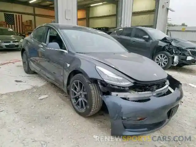 1 Photograph of a damaged car 5YJ3E1EB2KF451997 TESLA MODEL 3 2019