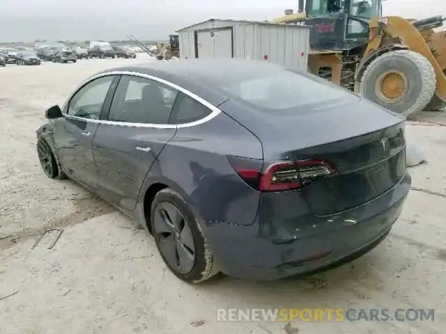 3 Photograph of a damaged car 5YJ3E1EB2KF451997 TESLA MODEL 3 2019