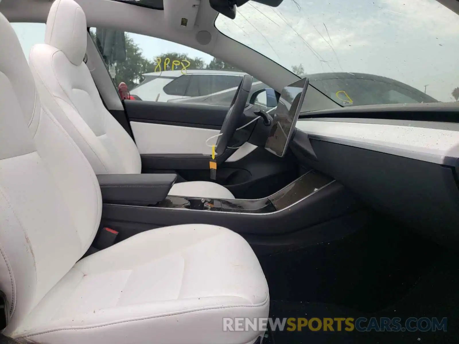 5 Photograph of a damaged car 5YJ3E1EB2KF454415 TESLA MODEL 3 2019