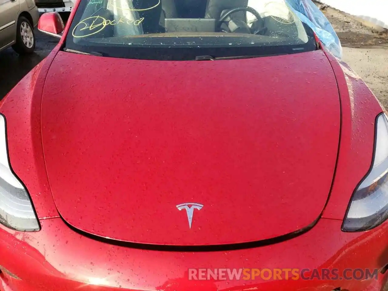 7 Photograph of a damaged car 5YJ3E1EB2KF464829 TESLA MODEL 3 2019