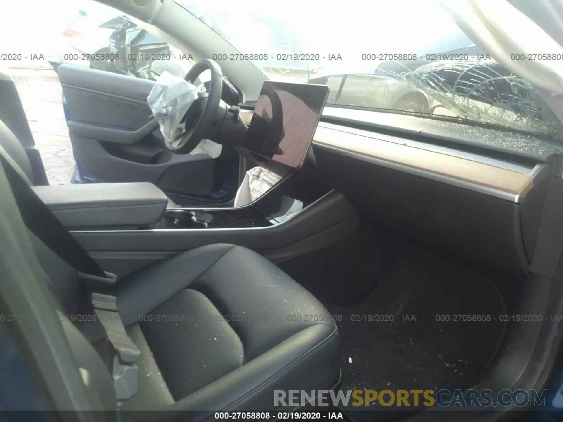 5 Photograph of a damaged car 5YJ3E1EB2KF511289 TESLA MODEL 3 2019