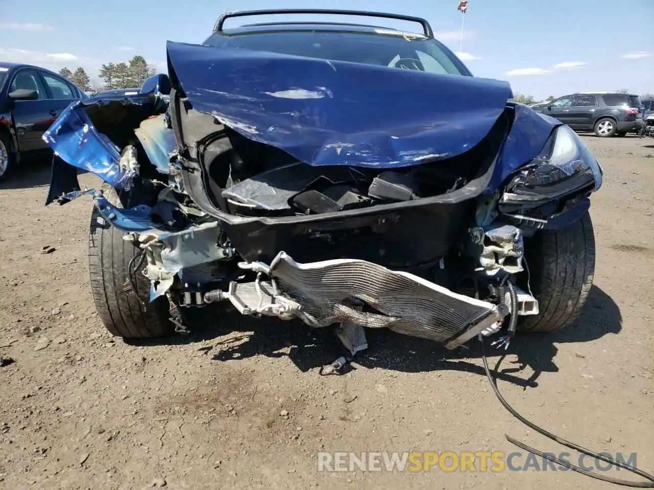 9 Photograph of a damaged car 5YJ3E1EB3KF192209 TESLA MODEL 3 2019