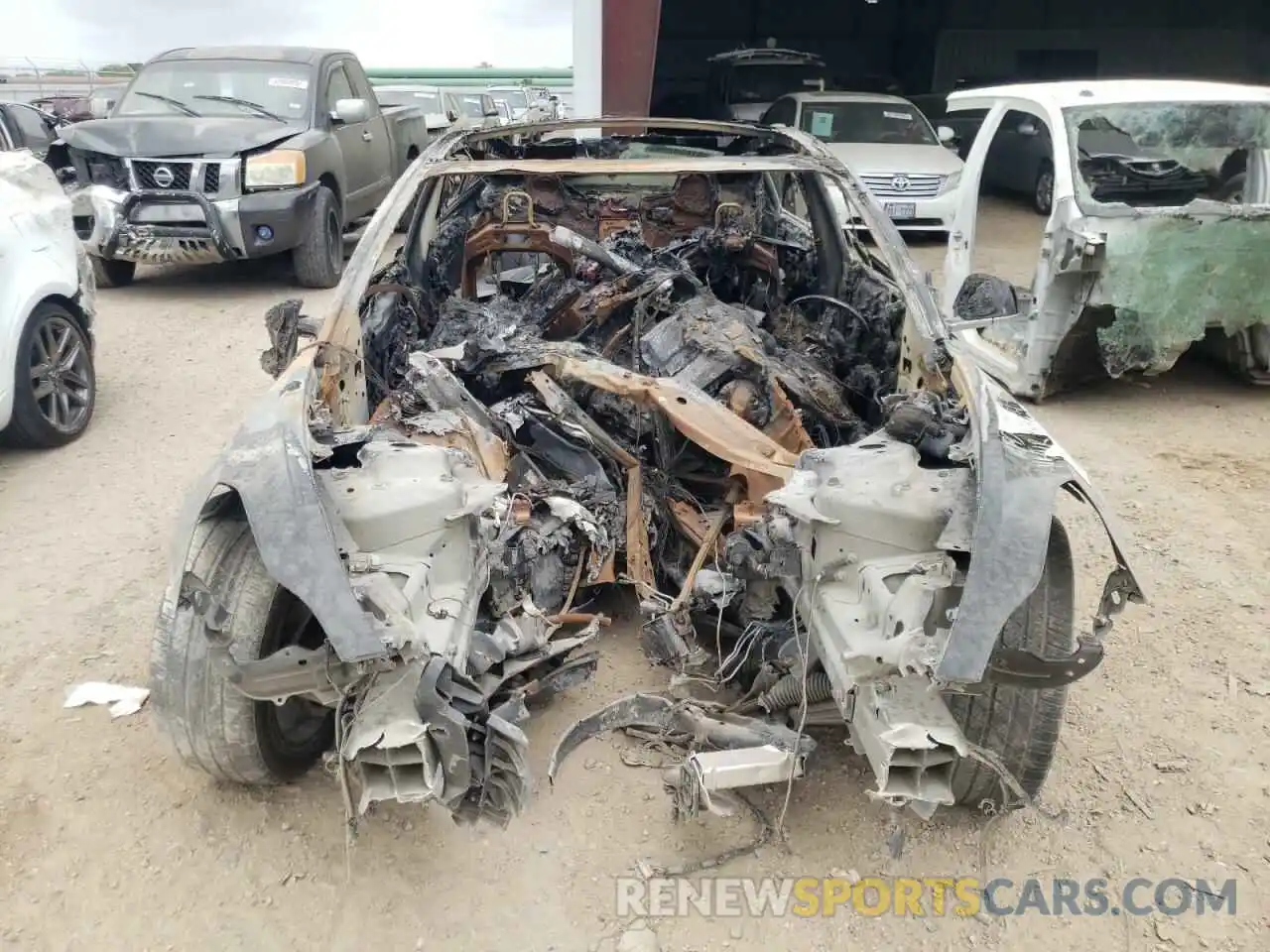 9 Photograph of a damaged car 5YJ3E1EB3KF193487 TESLA MODEL 3 2019