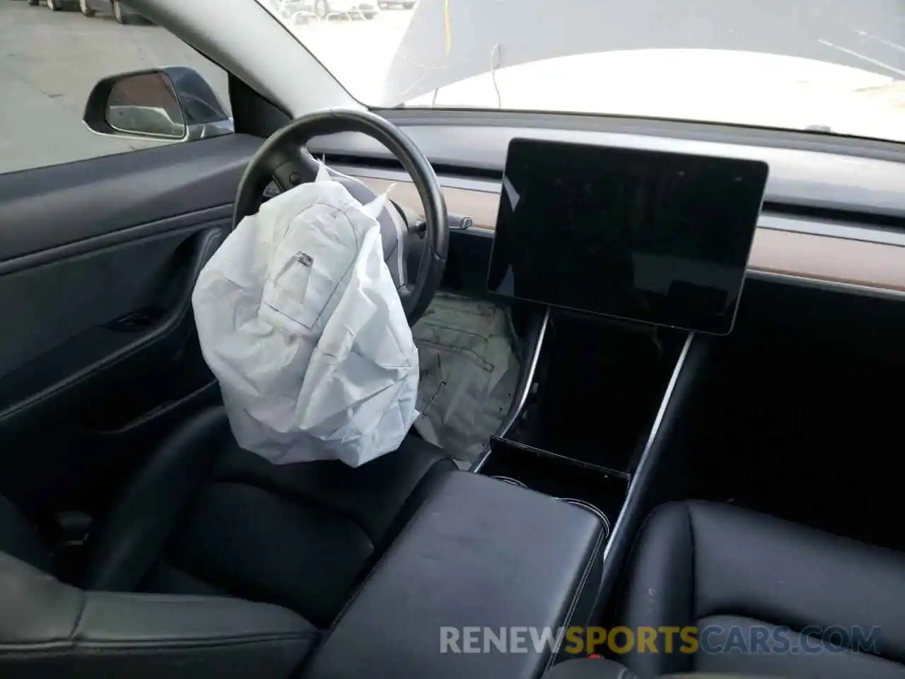 9 Photograph of a damaged car 5YJ3E1EB3KF209719 TESLA MODEL 3 2019