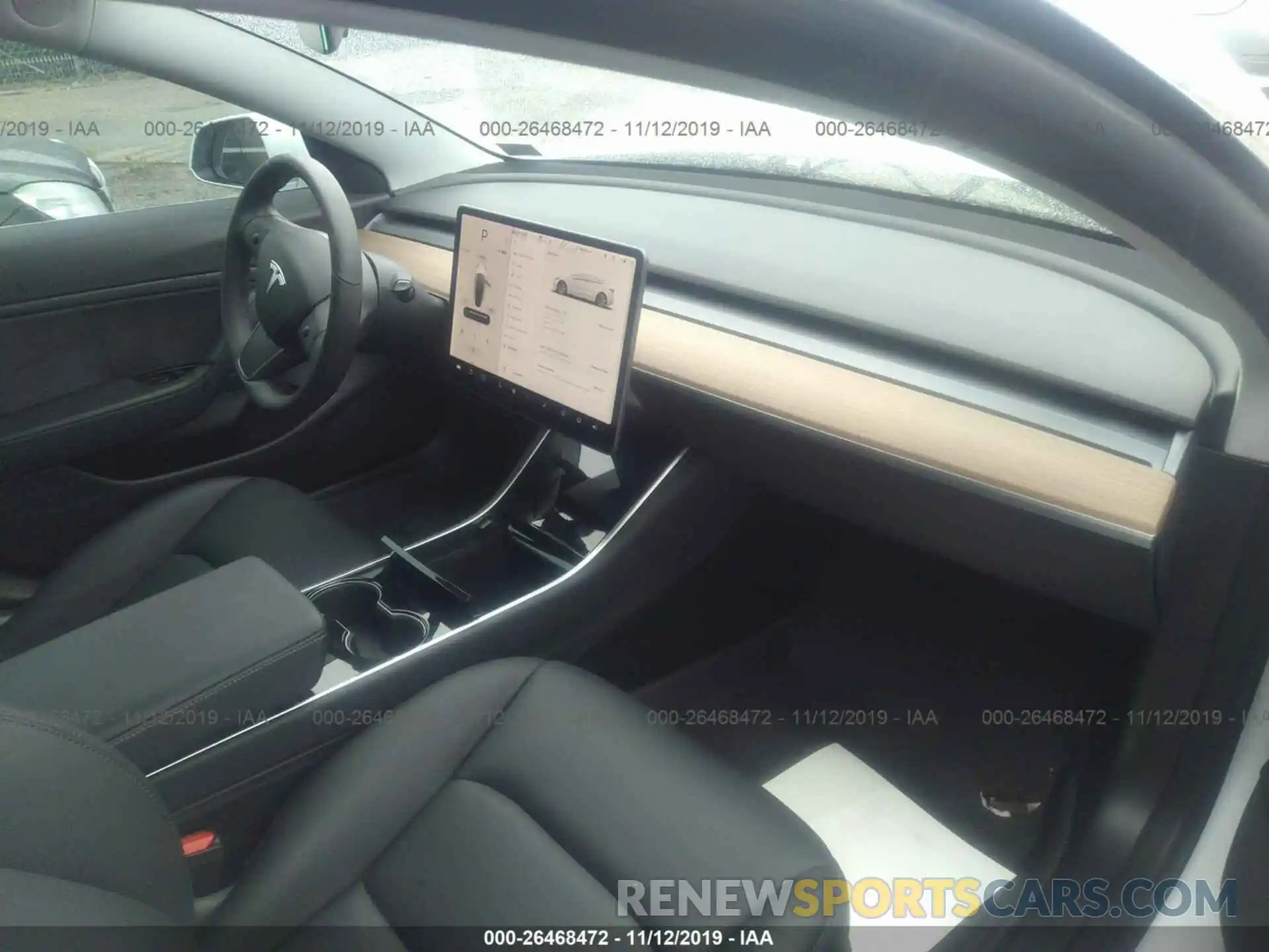 5 Photograph of a damaged car 5YJ3E1EB3KF211616 TESLA MODEL 3 2019