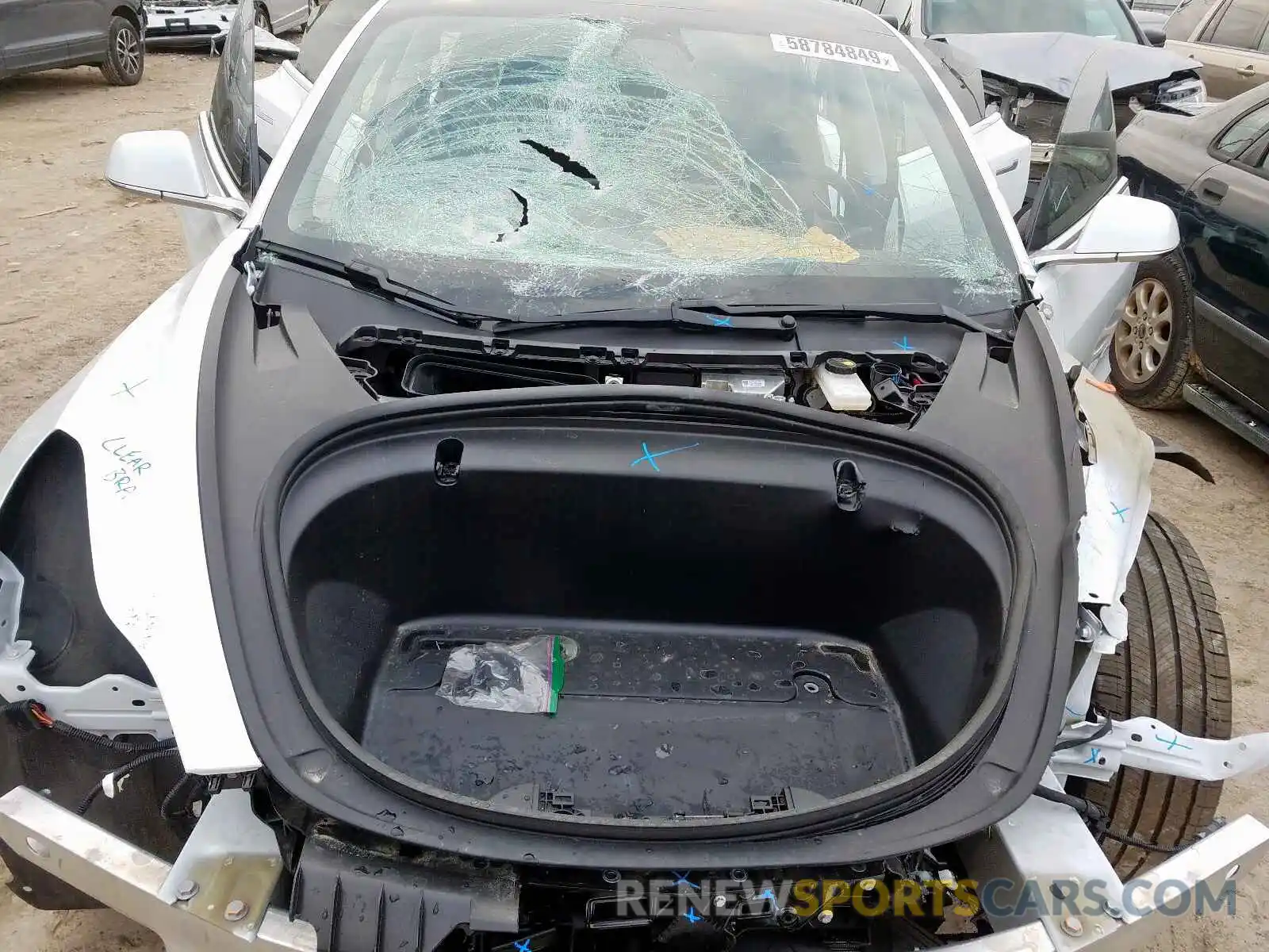 7 Photograph of a damaged car 5YJ3E1EB3KF211731 TESLA MODEL 3 2019