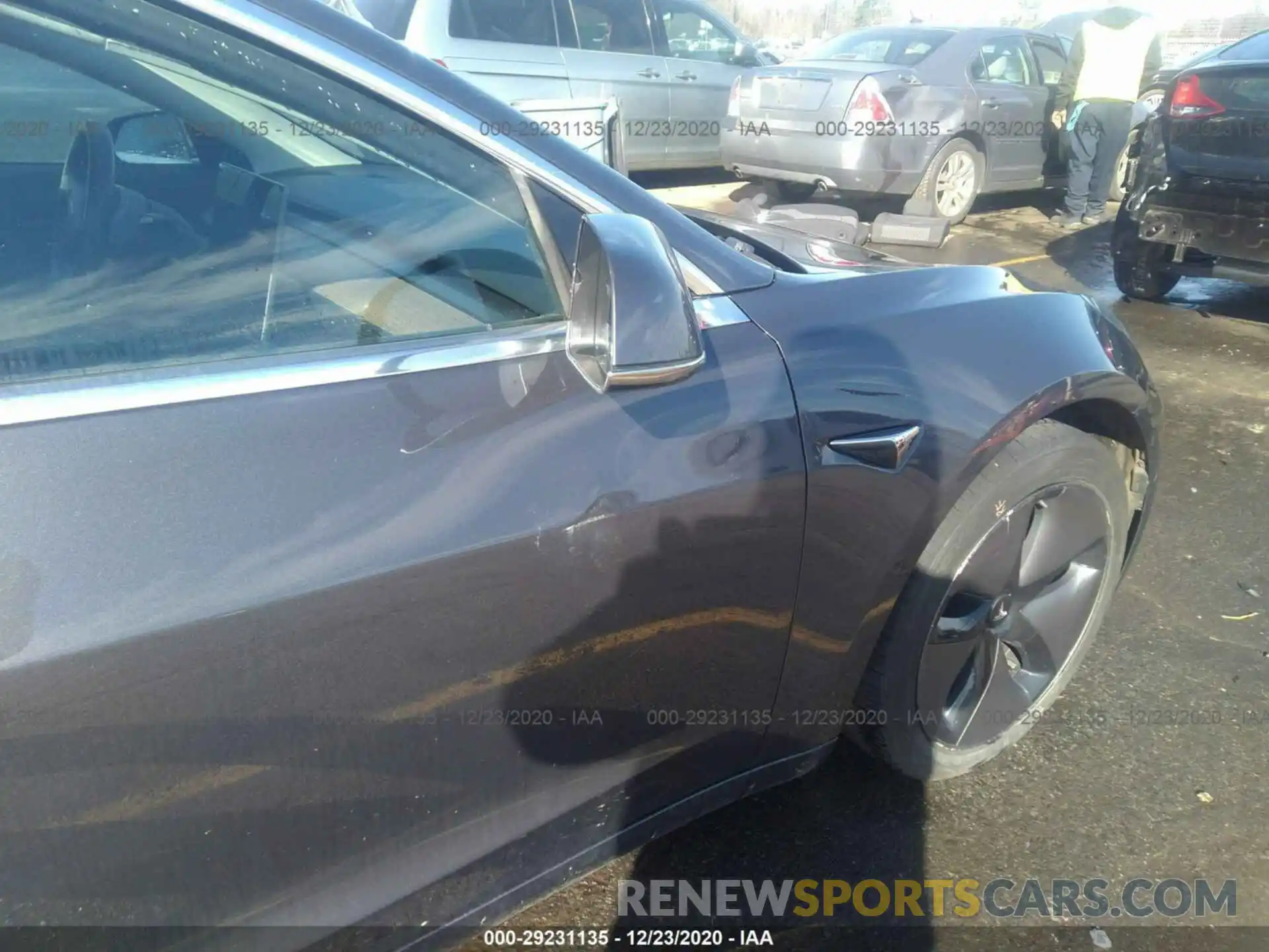 6 Photograph of a damaged car 5YJ3E1EB3KF359393 TESLA MODEL 3 2019