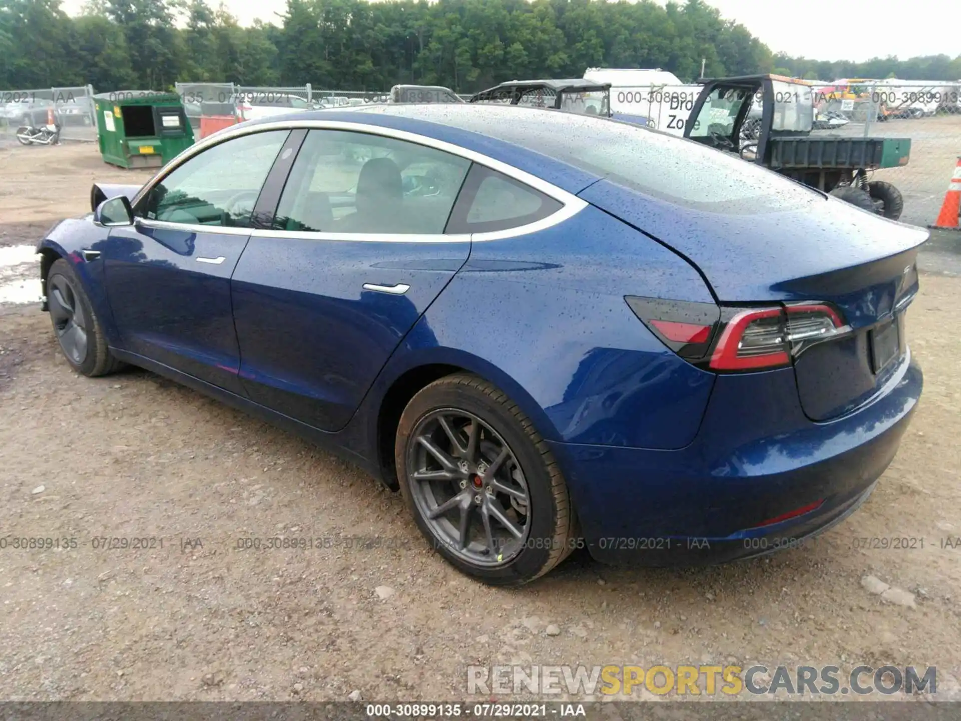 3 Photograph of a damaged car 5YJ3E1EB3KF359524 TESLA MODEL 3 2019