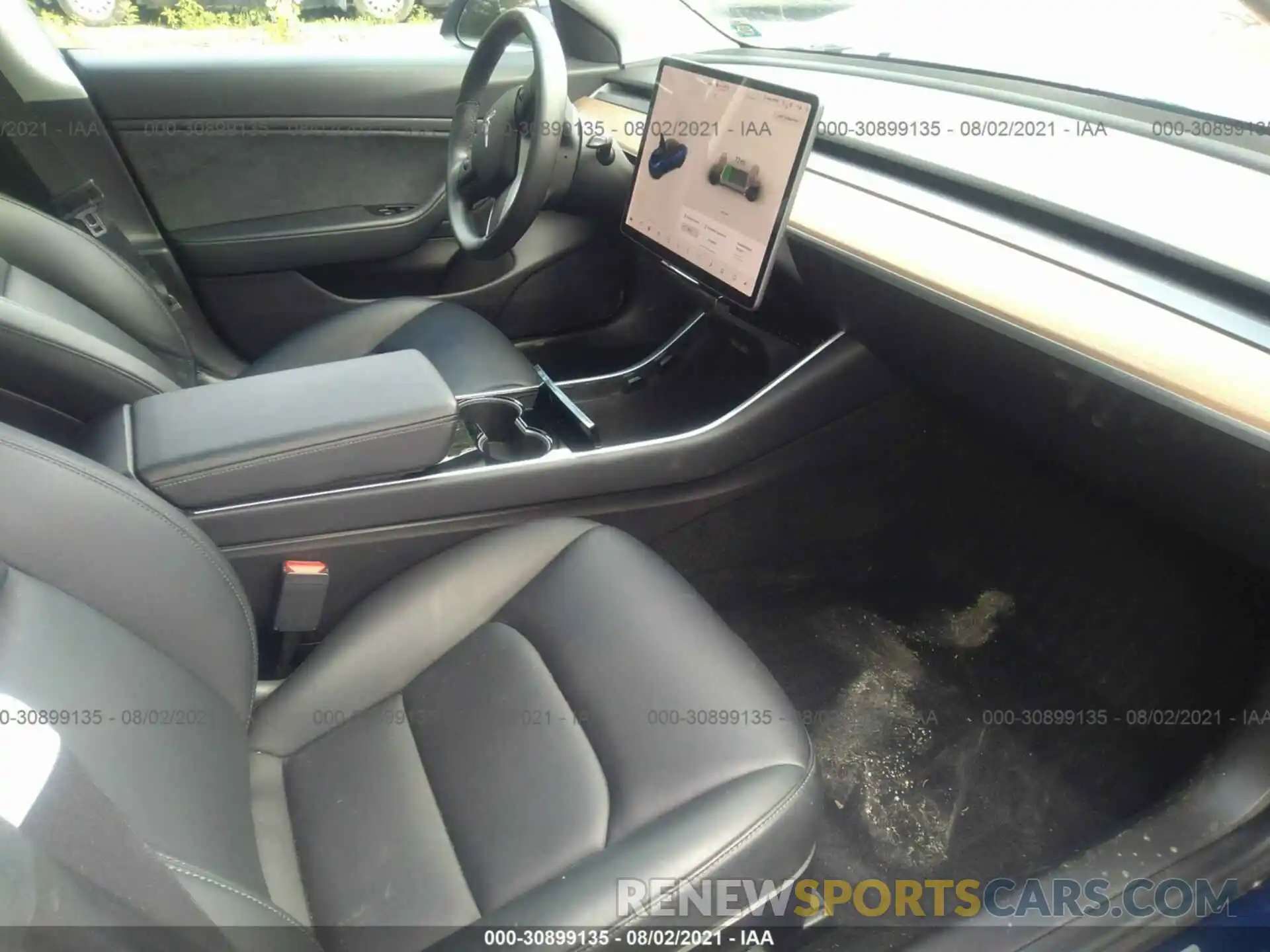 5 Photograph of a damaged car 5YJ3E1EB3KF359524 TESLA MODEL 3 2019