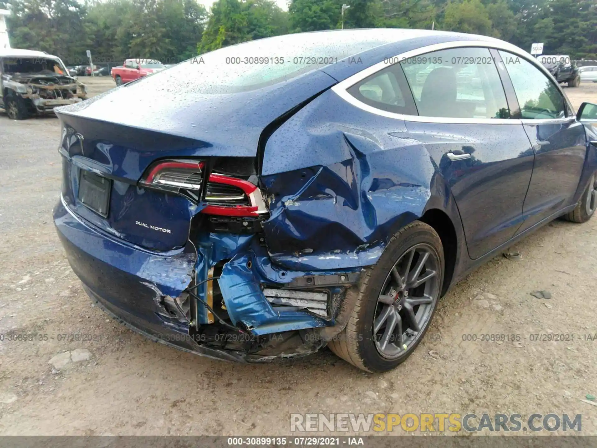 6 Photograph of a damaged car 5YJ3E1EB3KF359524 TESLA MODEL 3 2019