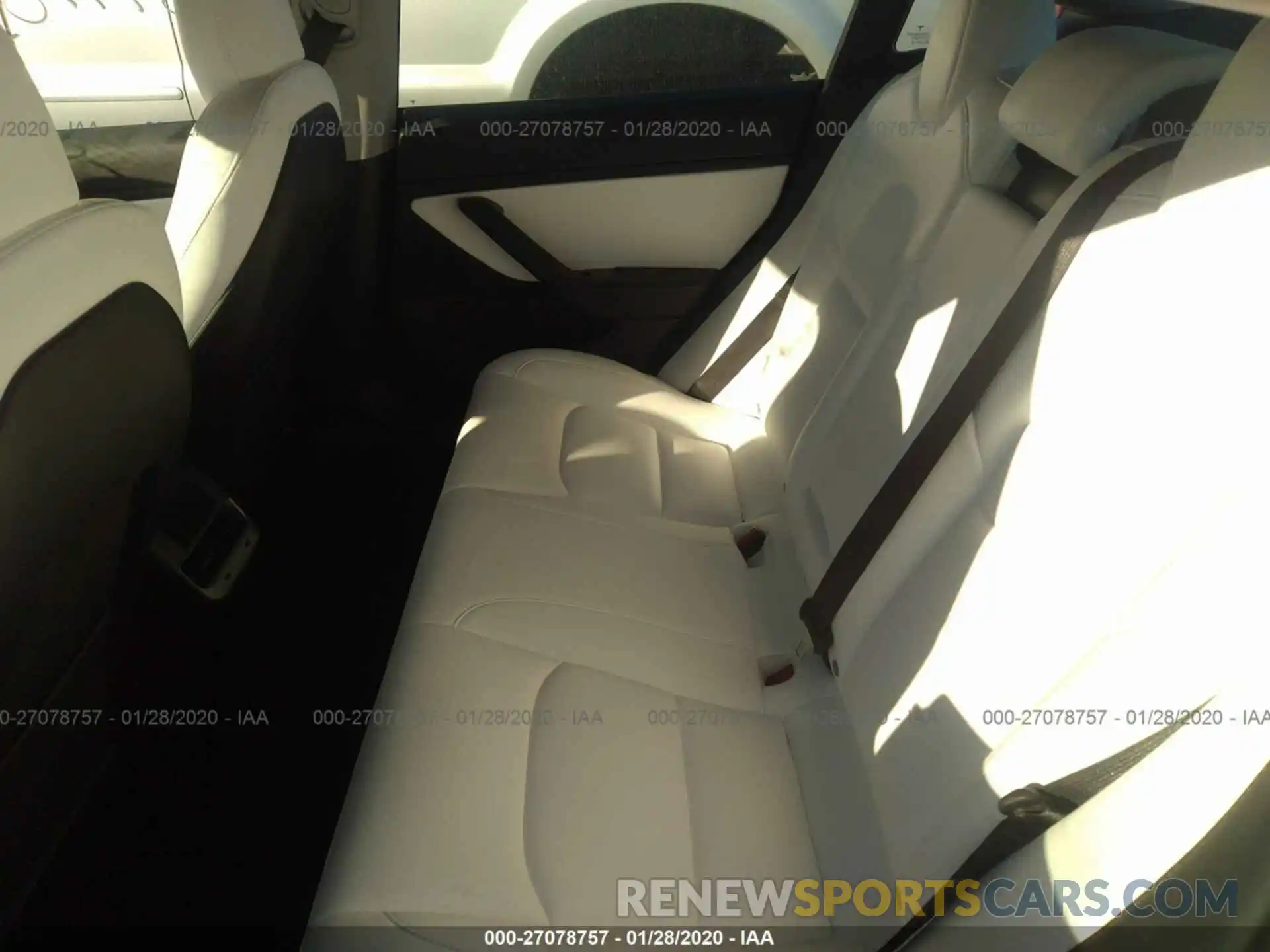 8 Photograph of a damaged car 5YJ3E1EB3KF365940 TESLA MODEL 3 2019