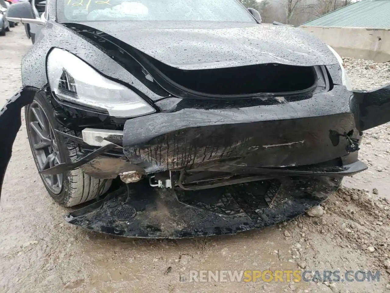 9 Photograph of a damaged car 5YJ3E1EB3KF385296 TESLA MODEL 3 2019