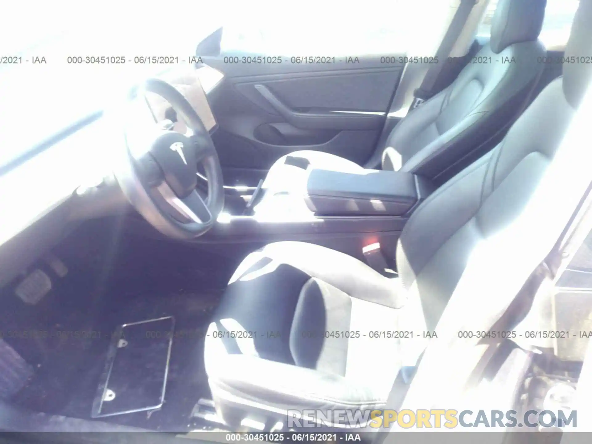 5 Photograph of a damaged car 5YJ3E1EB3KF386173 TESLA MODEL 3 2019