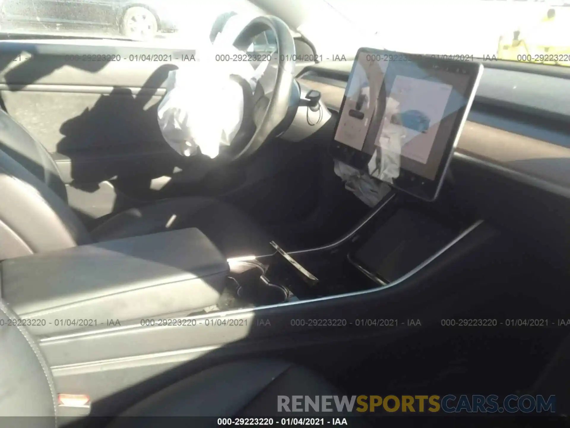 5 Photograph of a damaged car 5YJ3E1EB3KF389025 TESLA MODEL 3 2019