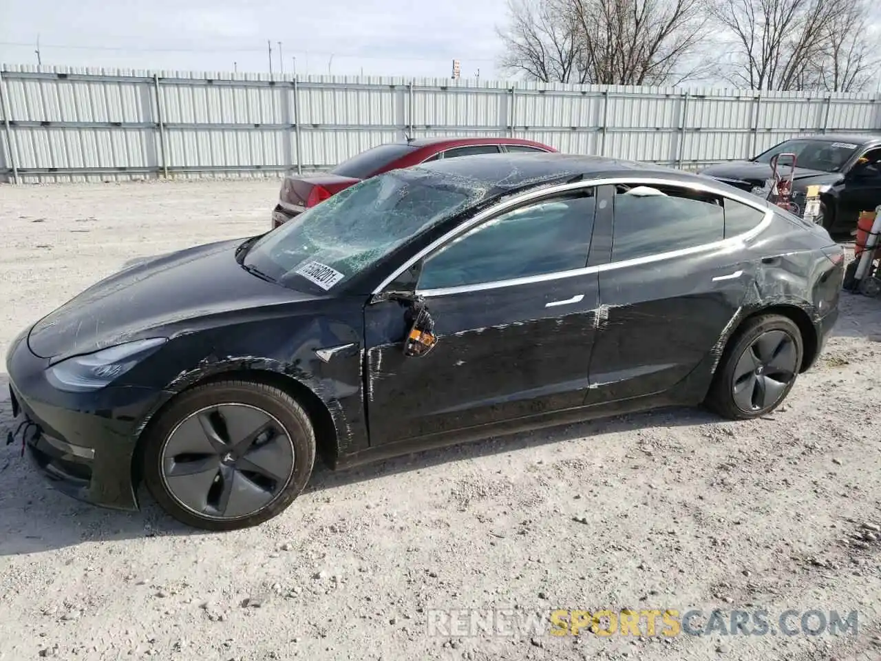 9 Photograph of a damaged car 5YJ3E1EB3KF390658 TESLA MODEL 3 2019