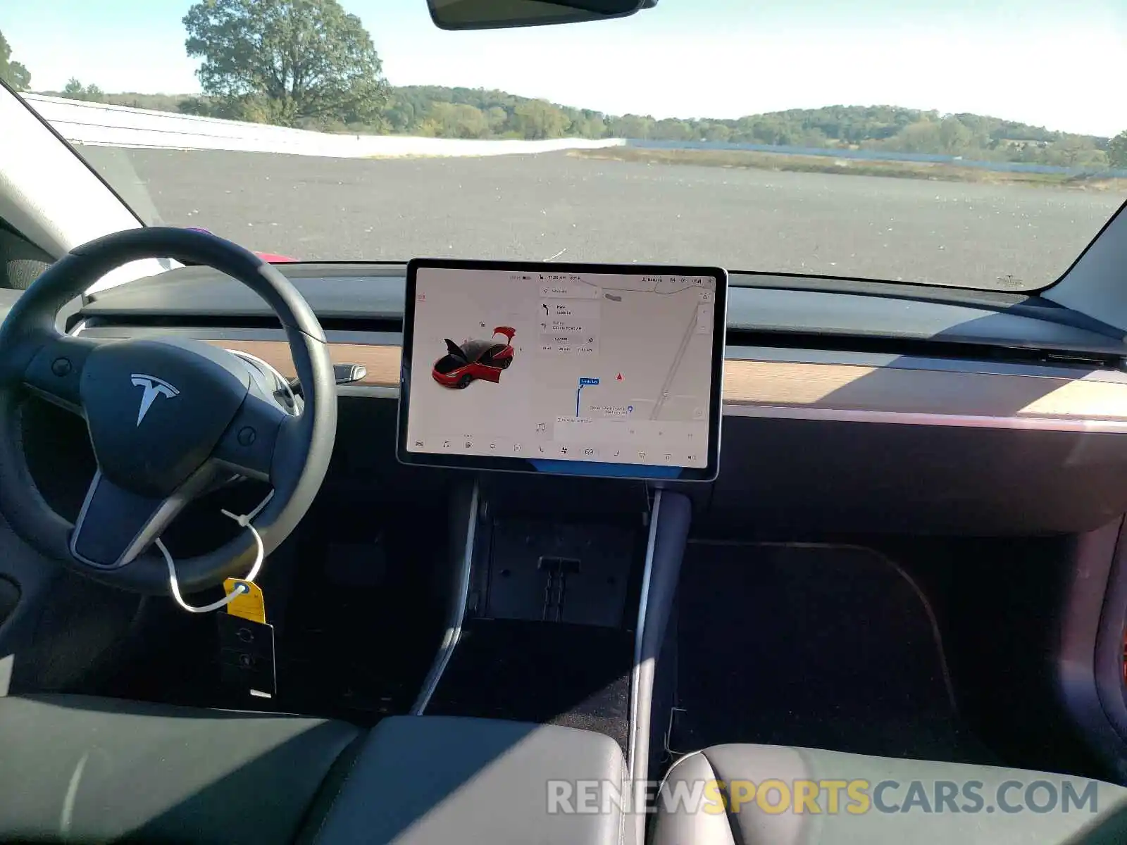 9 Photograph of a damaged car 5YJ3E1EB3KF408219 TESLA MODEL 3 2019