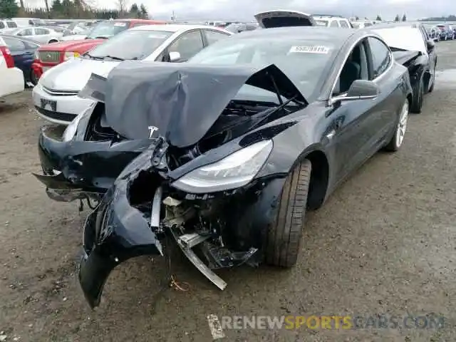 2 Photograph of a damaged car 5YJ3E1EB3KF408690 TESLA MODEL 3 2019