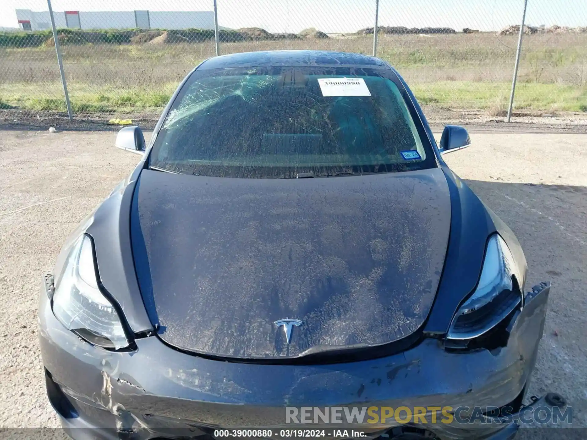 10 Photograph of a damaged car 5YJ3E1EB3KF413386 TESLA MODEL 3 2019