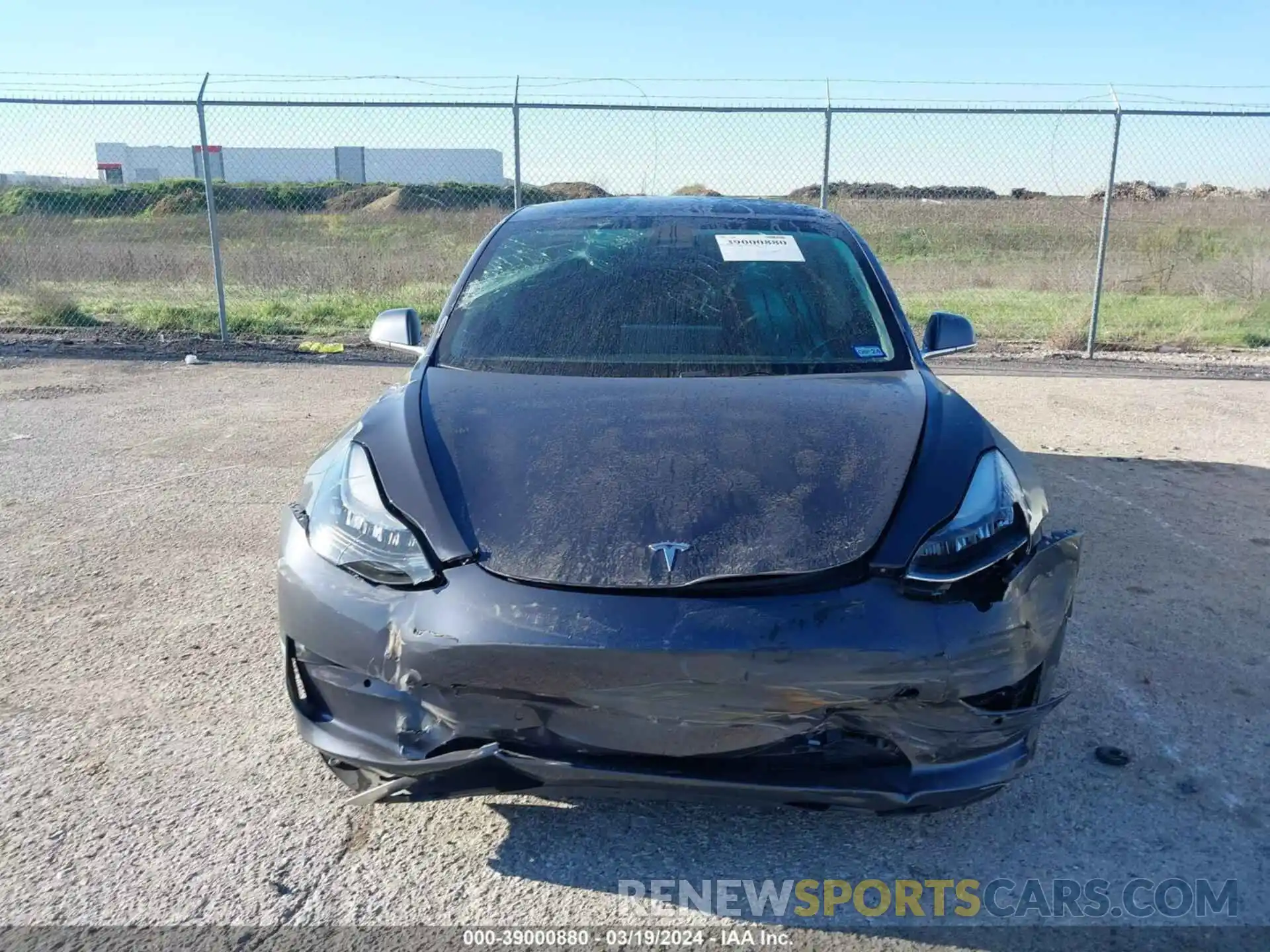 11 Photograph of a damaged car 5YJ3E1EB3KF413386 TESLA MODEL 3 2019