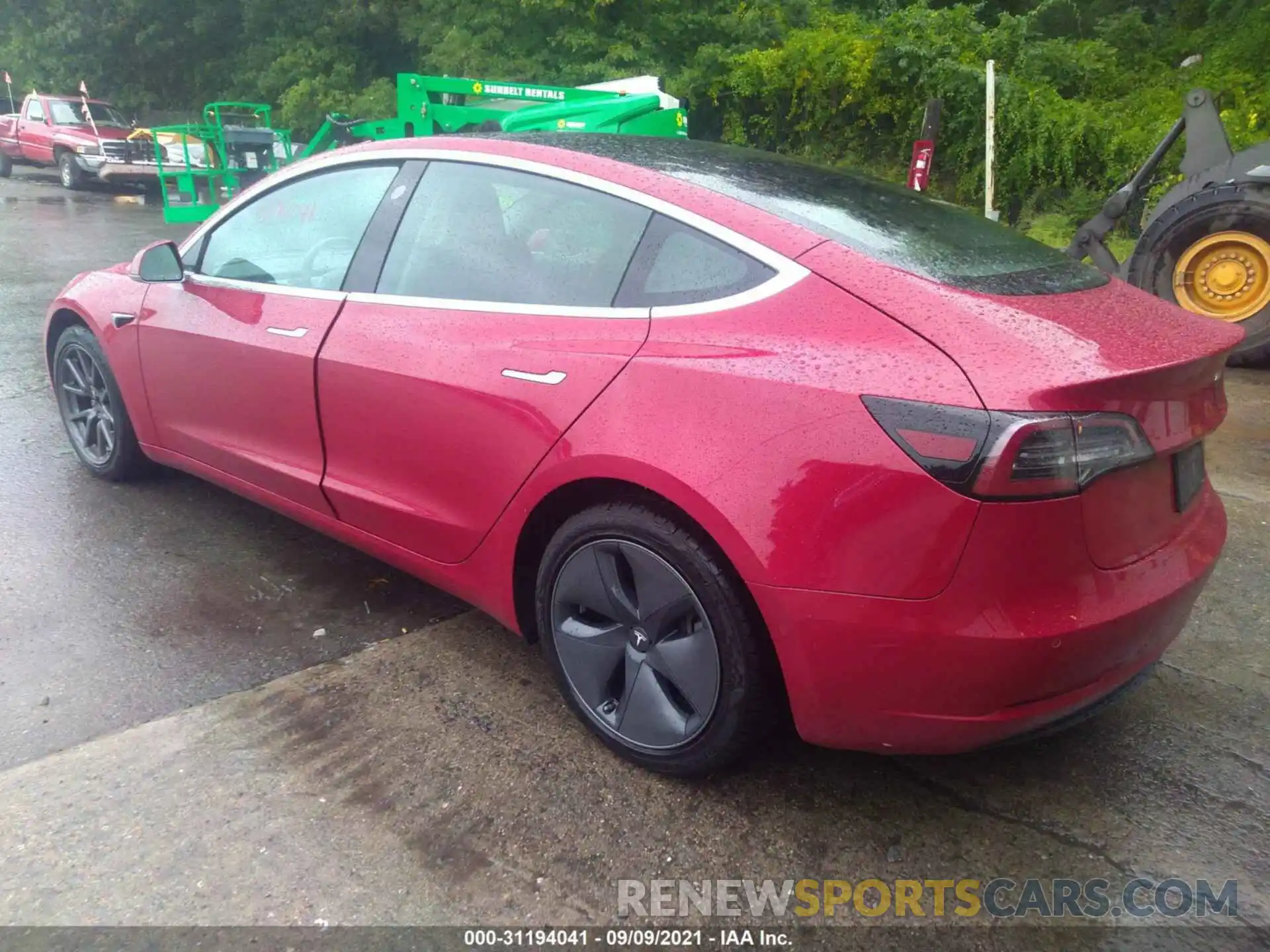 3 Фотография поврежденного автомобиля 5YJ3E1EB3KF418197 TESLA MODEL 3 2019