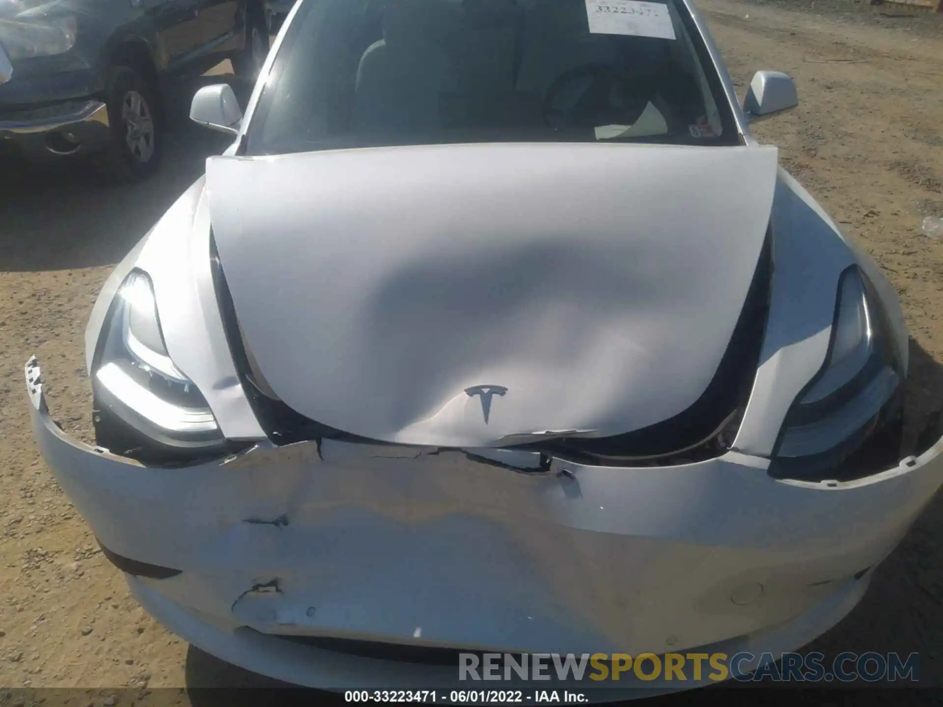 10 Photograph of a damaged car 5YJ3E1EB3KF422136 TESLA MODEL 3 2019