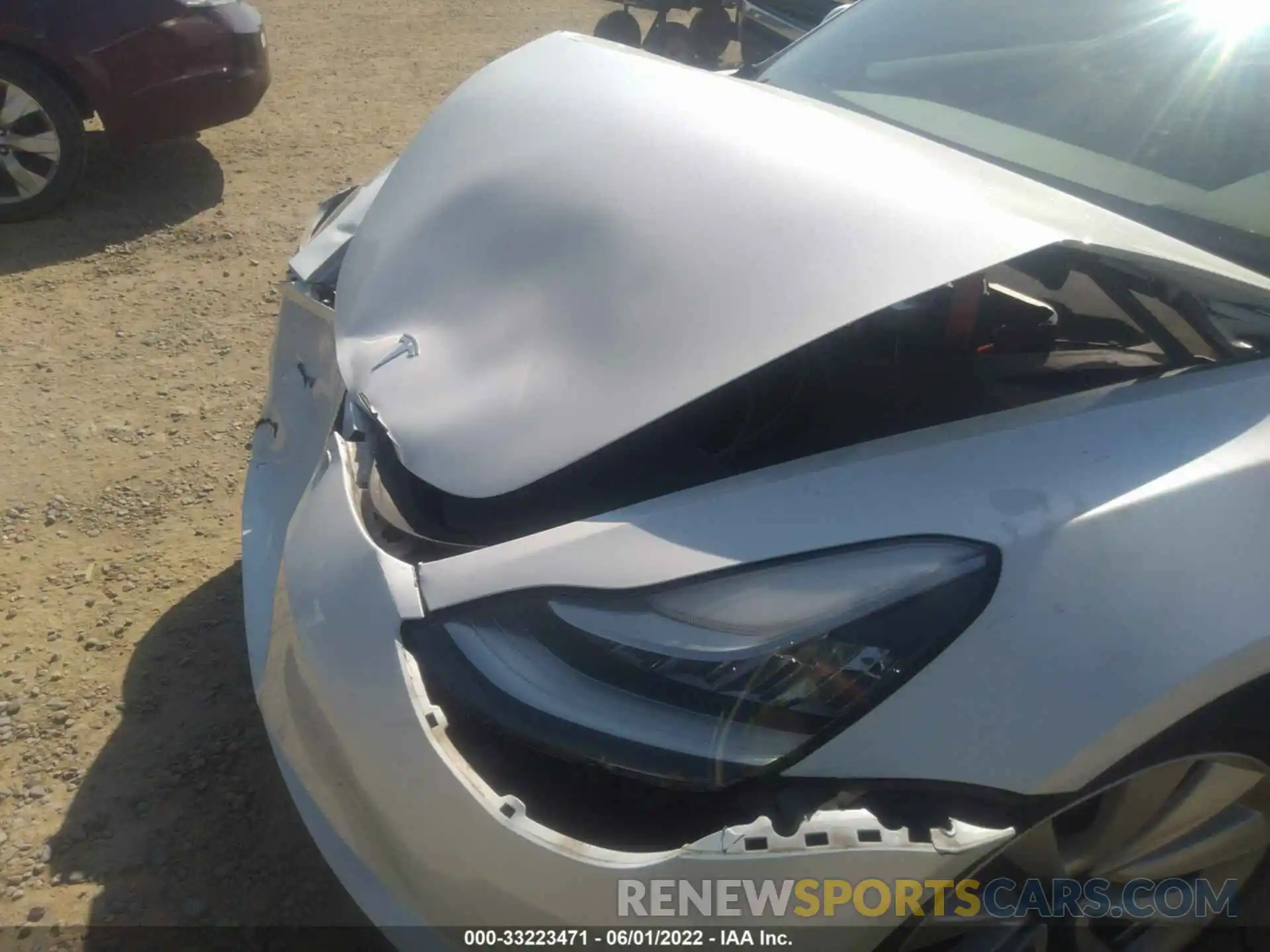 6 Photograph of a damaged car 5YJ3E1EB3KF422136 TESLA MODEL 3 2019