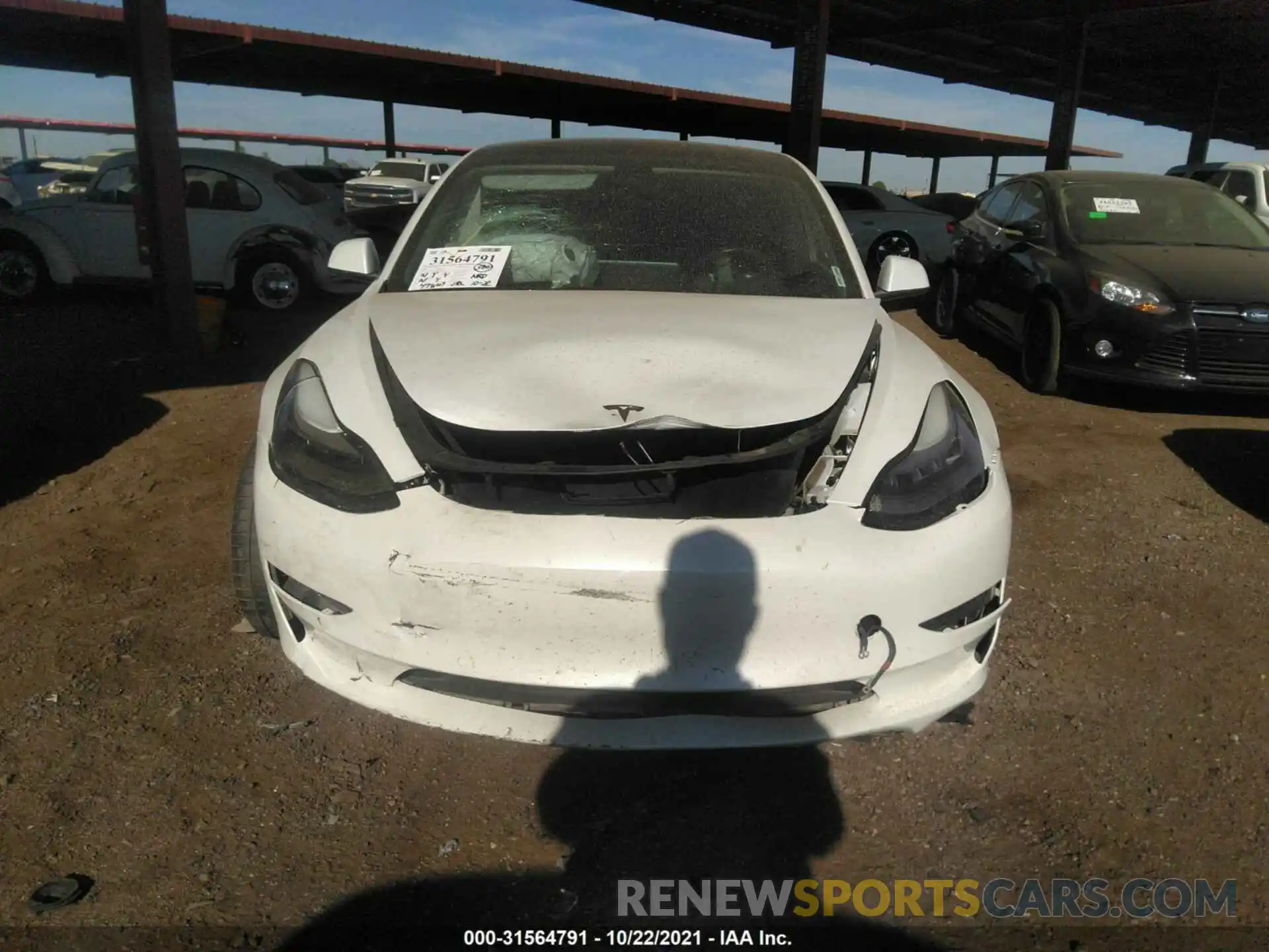 6 Photograph of a damaged car 5YJ3E1EB3KF425523 TESLA MODEL 3 2019