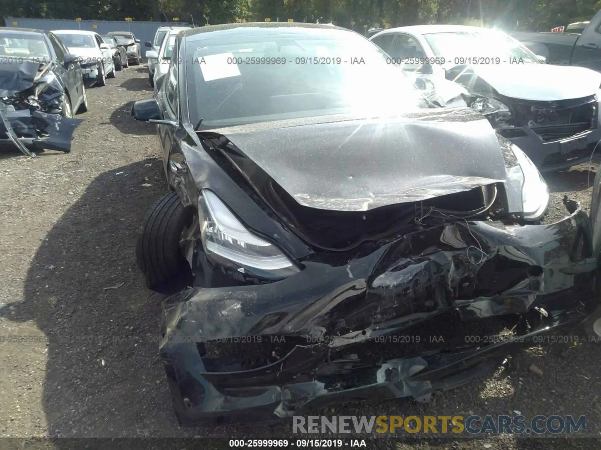 6 Photograph of a damaged car 5YJ3E1EB3KF432200 TESLA MODEL 3 2019