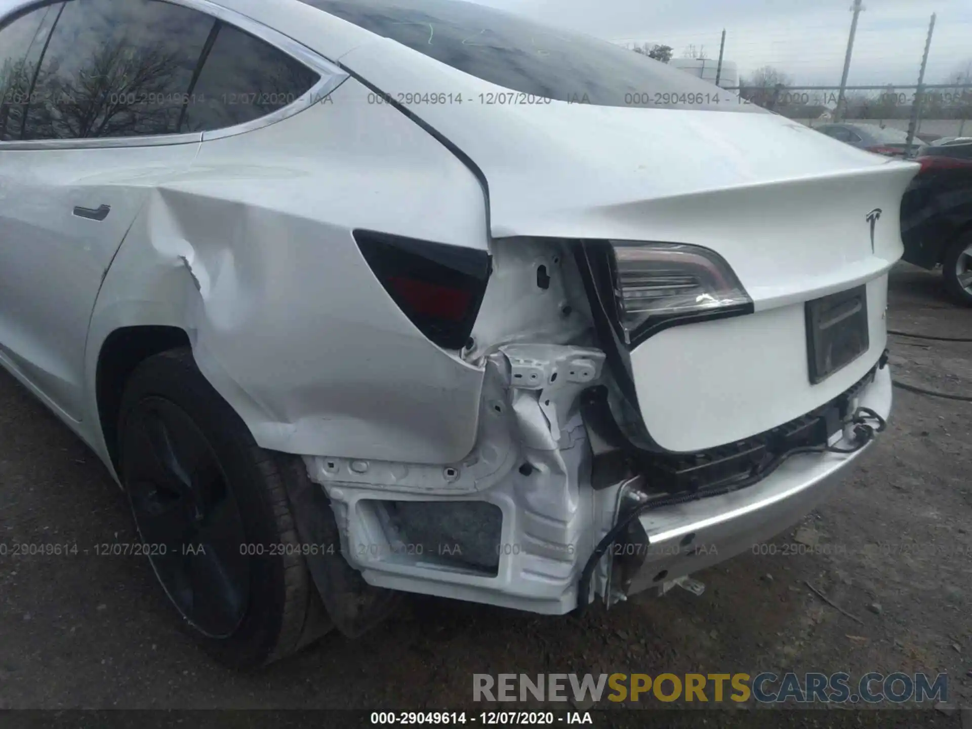 6 Photograph of a damaged car 5YJ3E1EB3KF442306 TESLA MODEL 3 2019