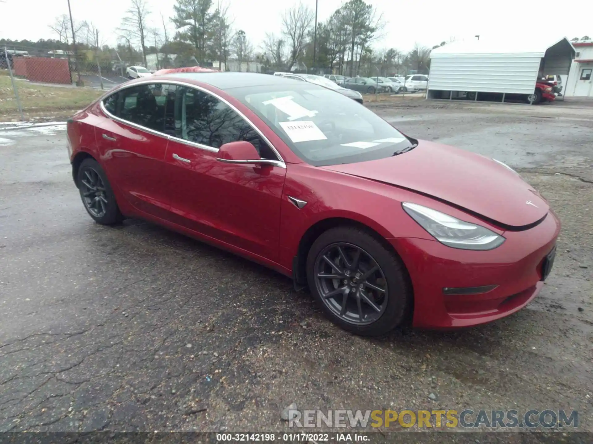 1 Фотография поврежденного автомобиля 5YJ3E1EB3KF452477 TESLA MODEL 3 2019