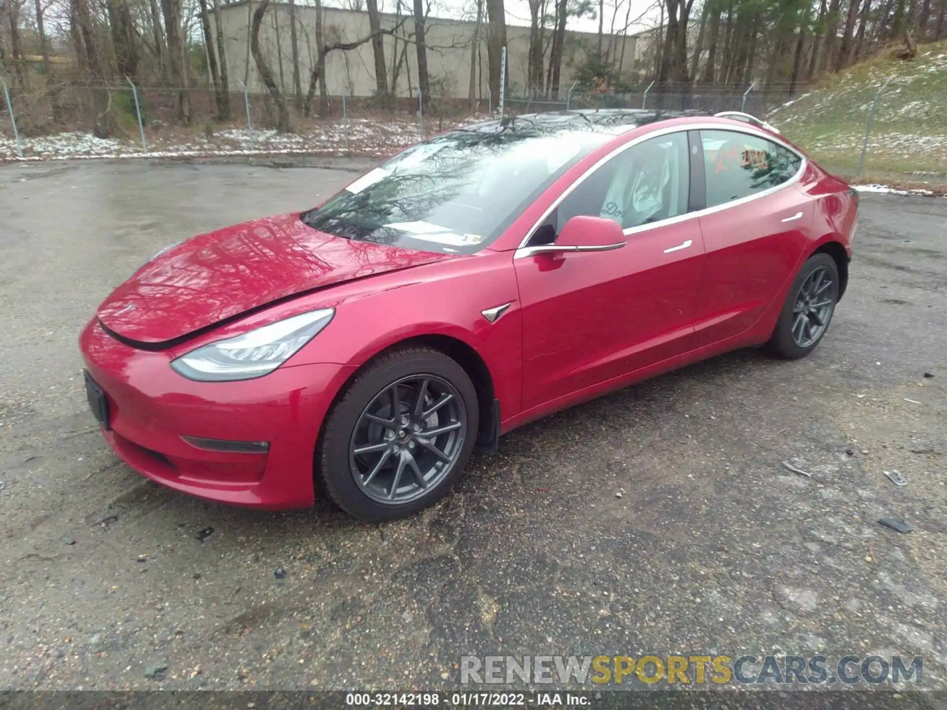 2 Фотография поврежденного автомобиля 5YJ3E1EB3KF452477 TESLA MODEL 3 2019