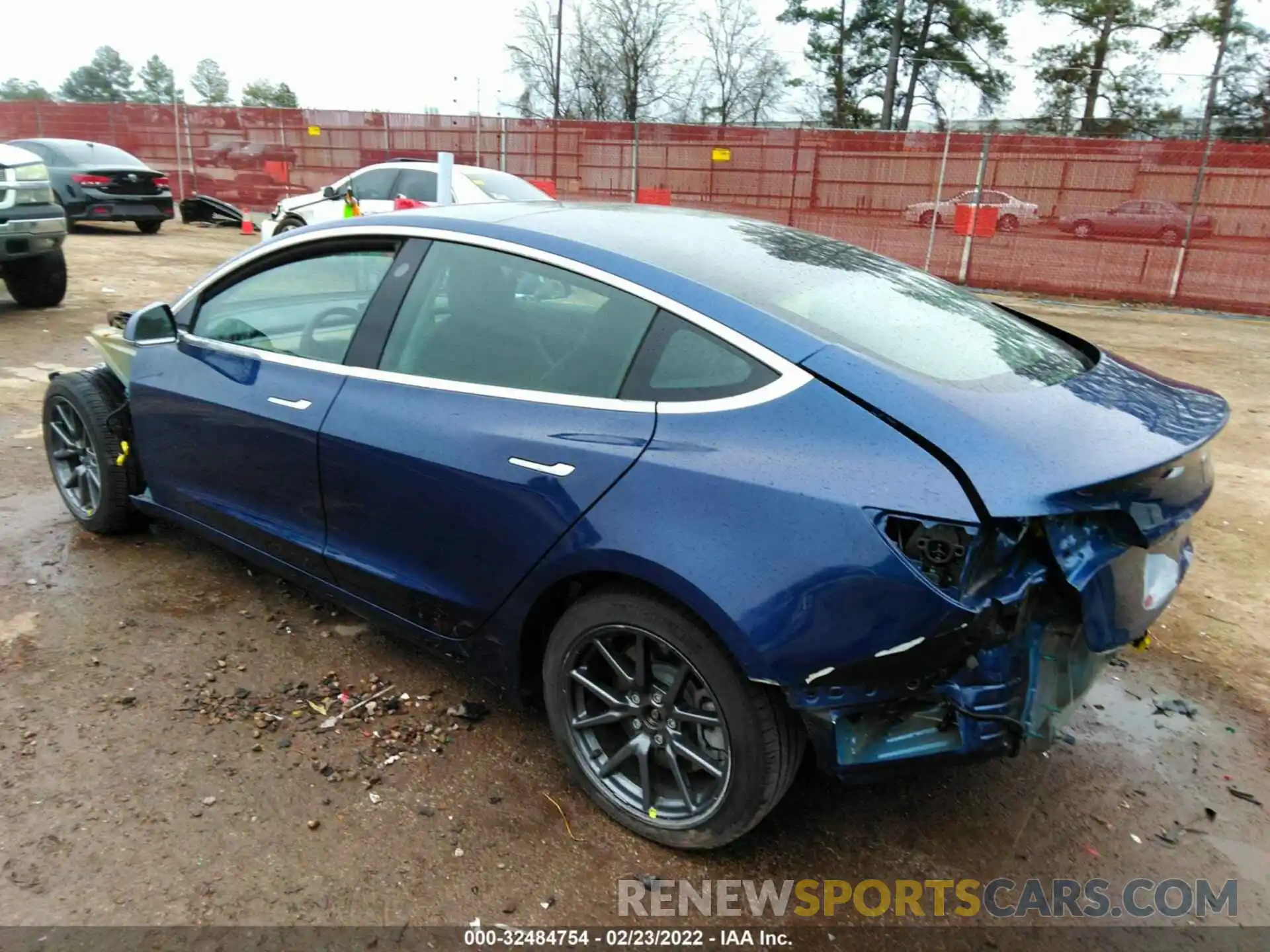 3 Photograph of a damaged car 5YJ3E1EB3KF452656 TESLA MODEL 3 2019