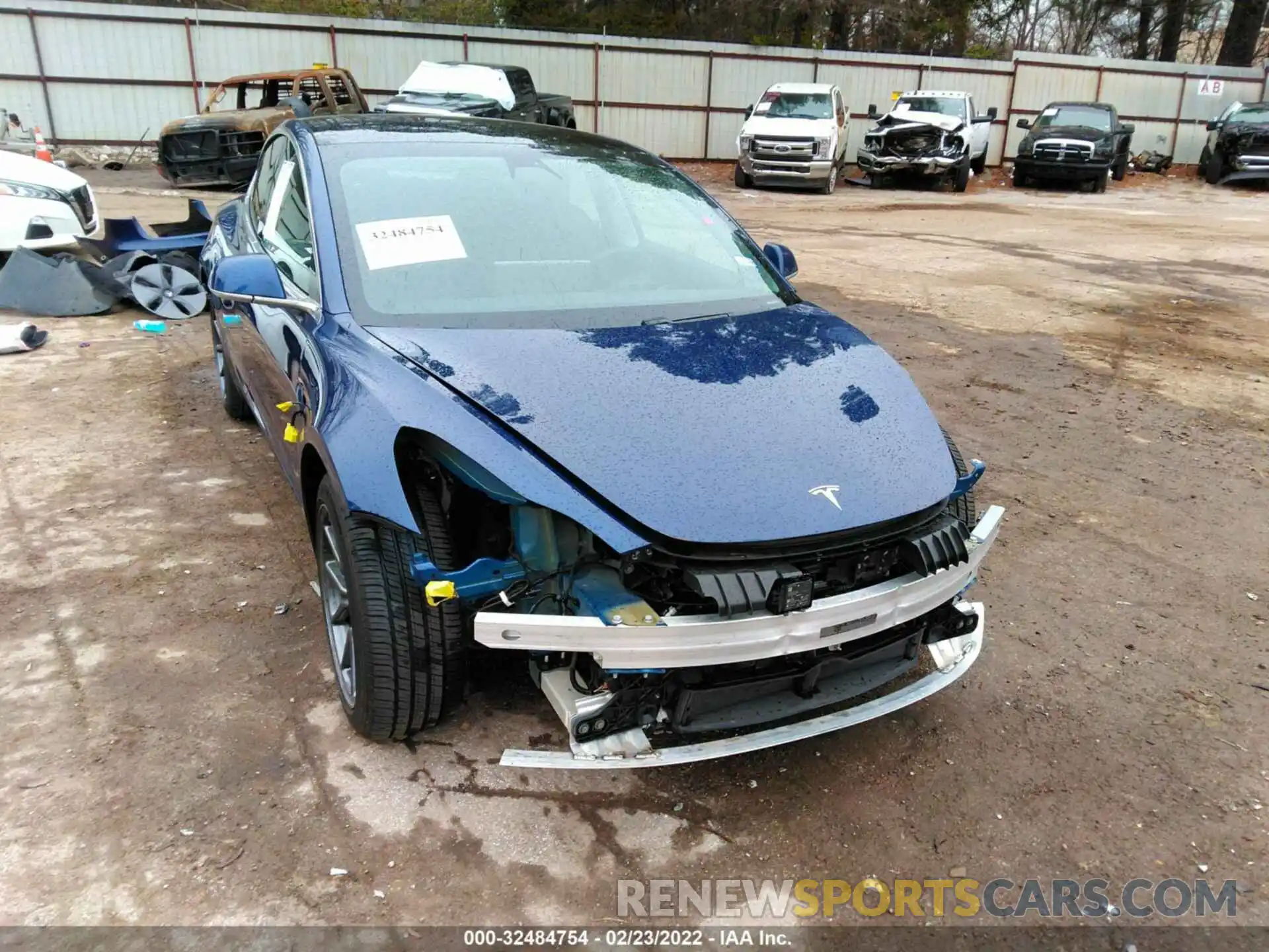 6 Photograph of a damaged car 5YJ3E1EB3KF452656 TESLA MODEL 3 2019