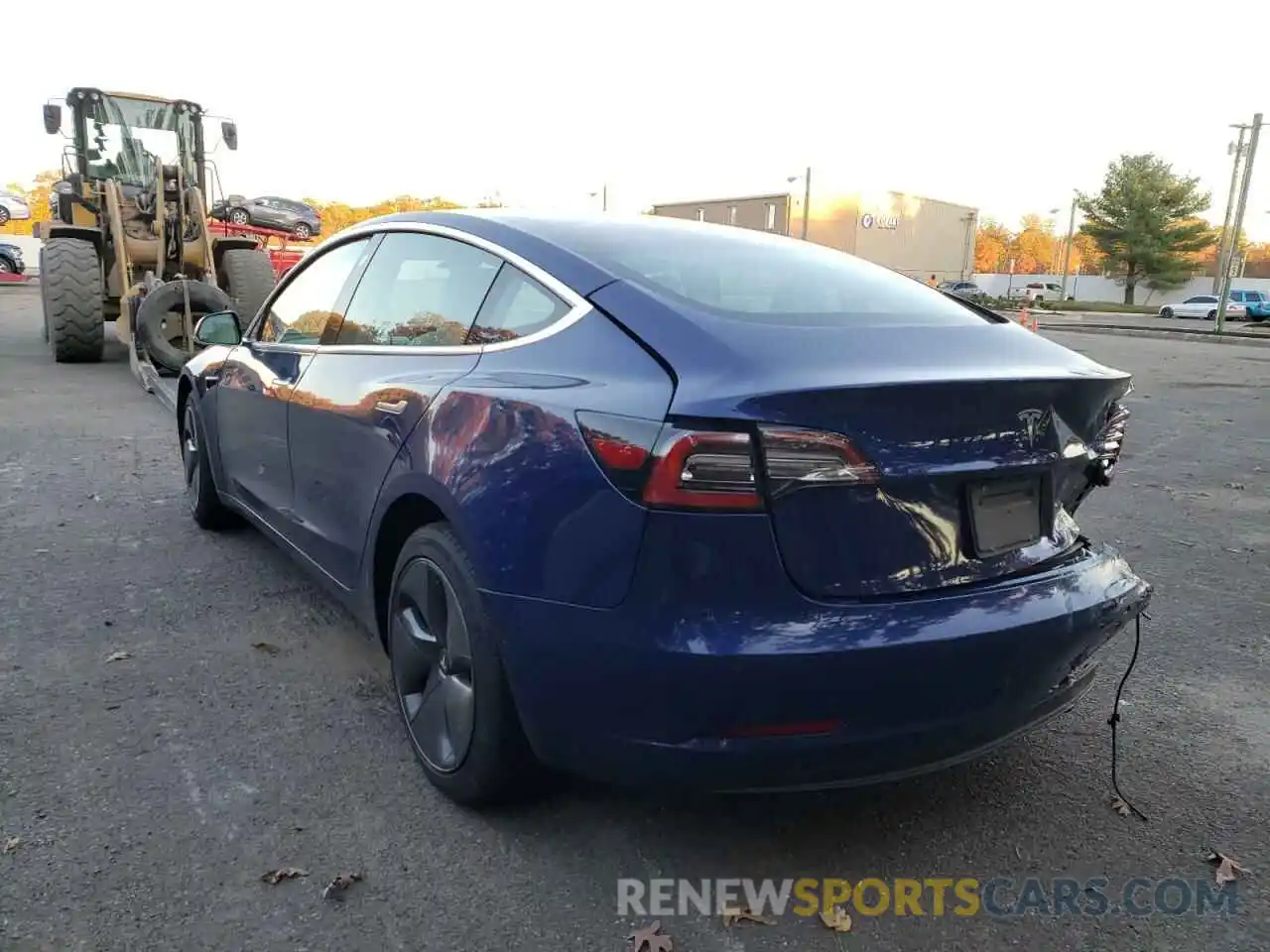 3 Photograph of a damaged car 5YJ3E1EB3KF477508 TESLA MODEL 3 2019