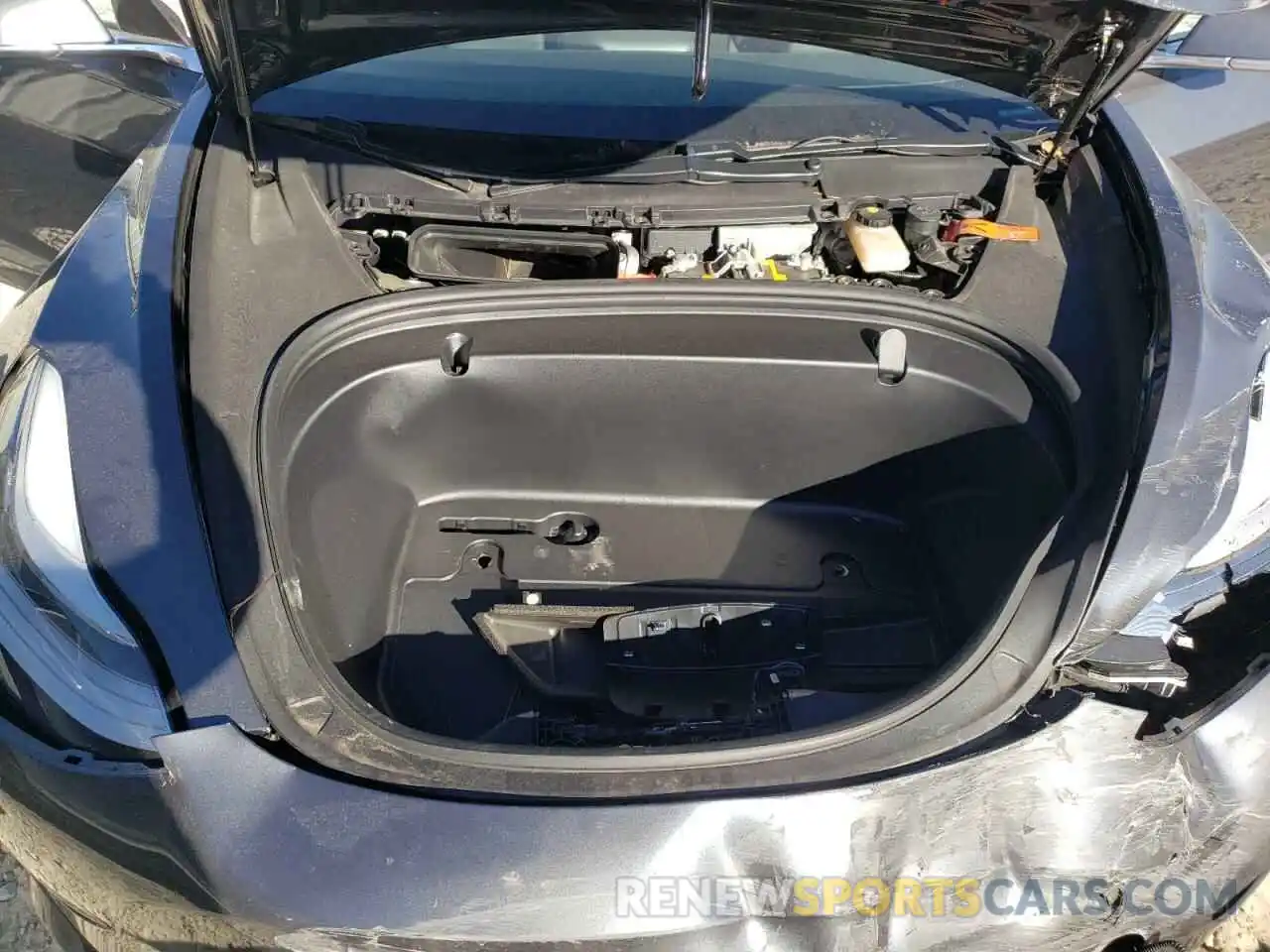 7 Photograph of a damaged car 5YJ3E1EB3KF493725 TESLA MODEL 3 2019