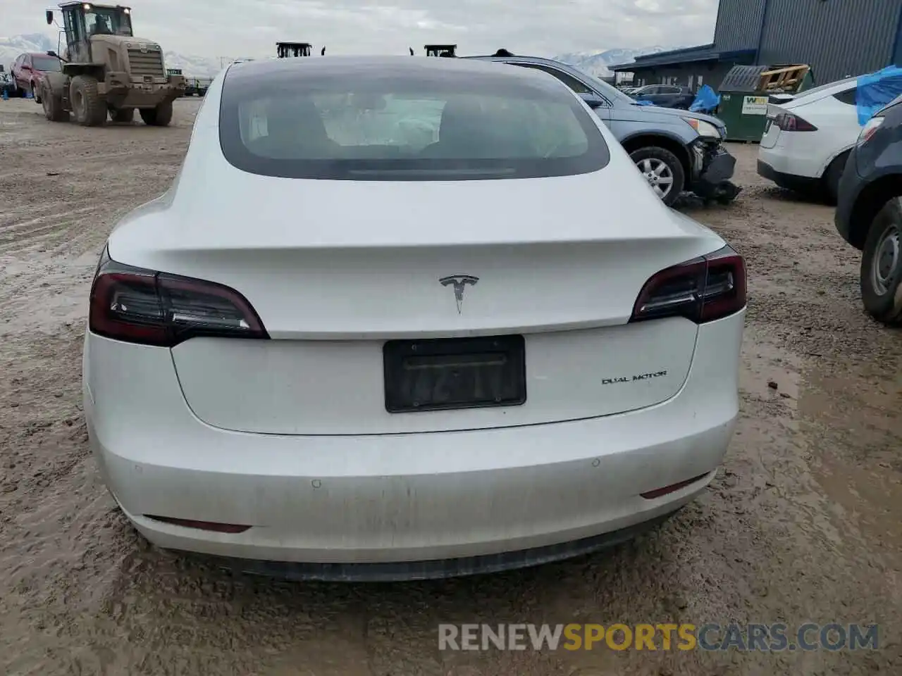 6 Photograph of a damaged car 5YJ3E1EB3KF511303 TESLA MODEL 3 2019