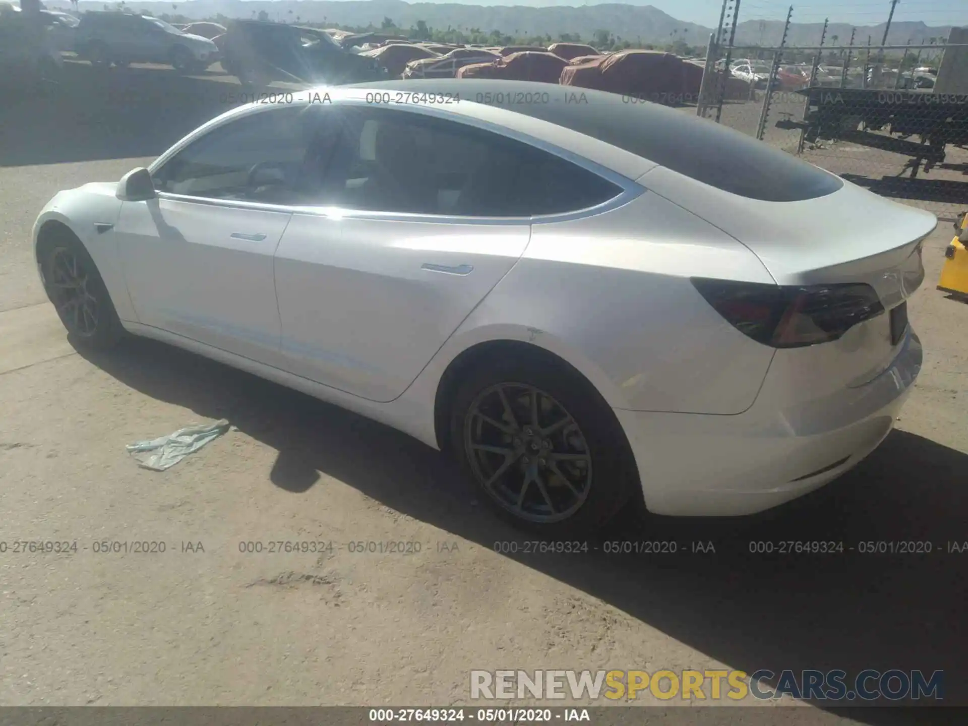 3 Фотография поврежденного автомобиля 5YJ3E1EB3KF513245 TESLA MODEL 3 2019