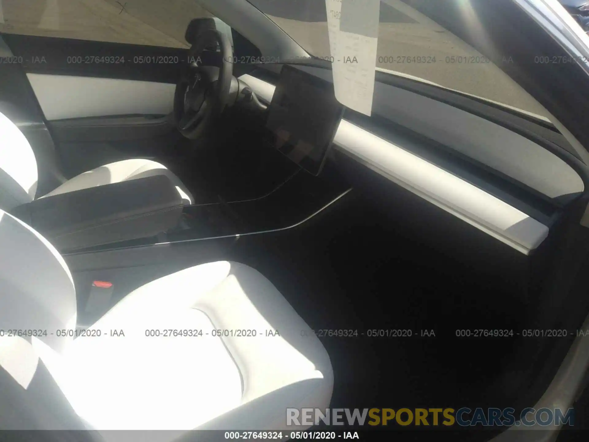 5 Photograph of a damaged car 5YJ3E1EB3KF513245 TESLA MODEL 3 2019