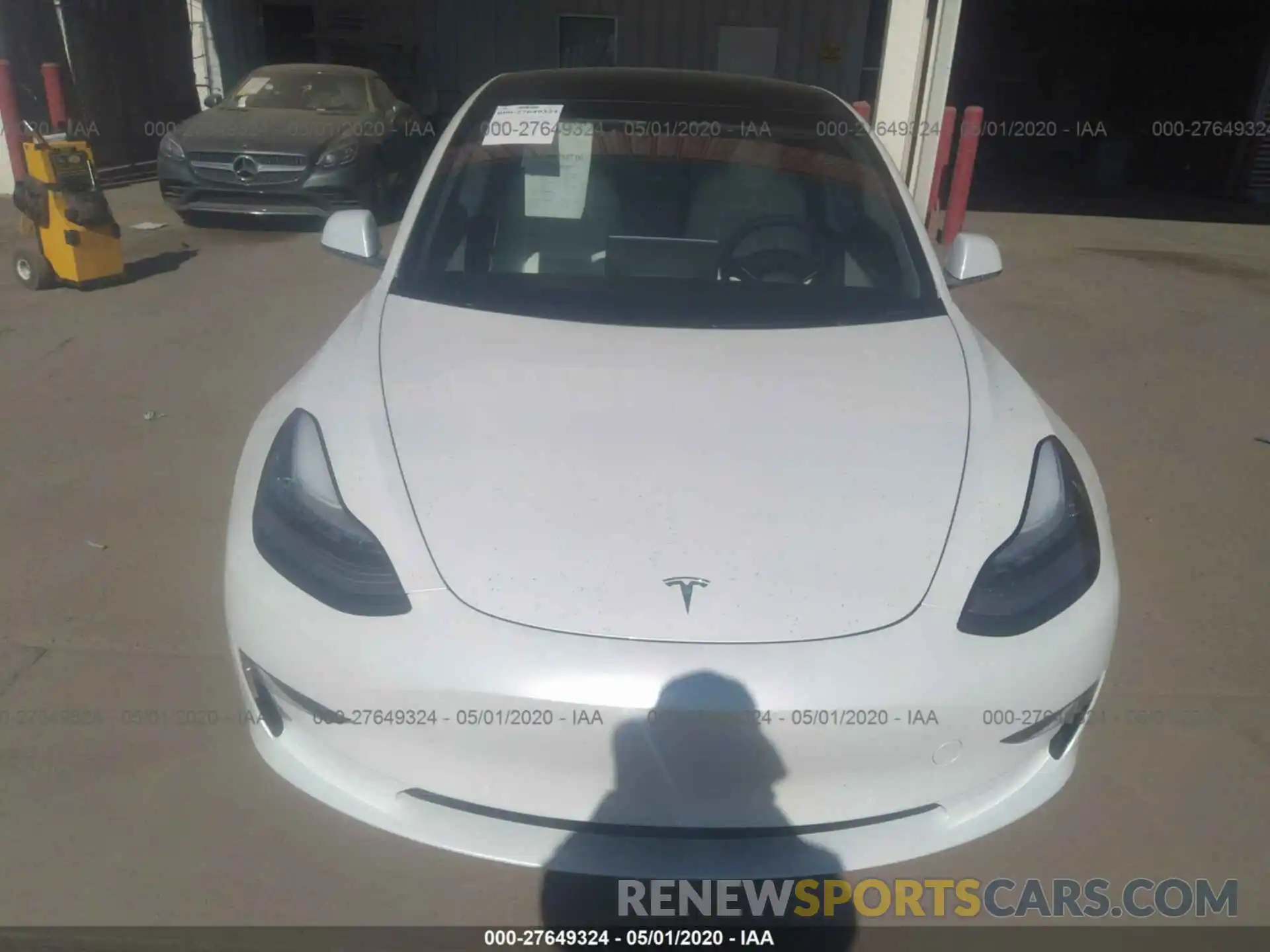 6 Photograph of a damaged car 5YJ3E1EB3KF513245 TESLA MODEL 3 2019