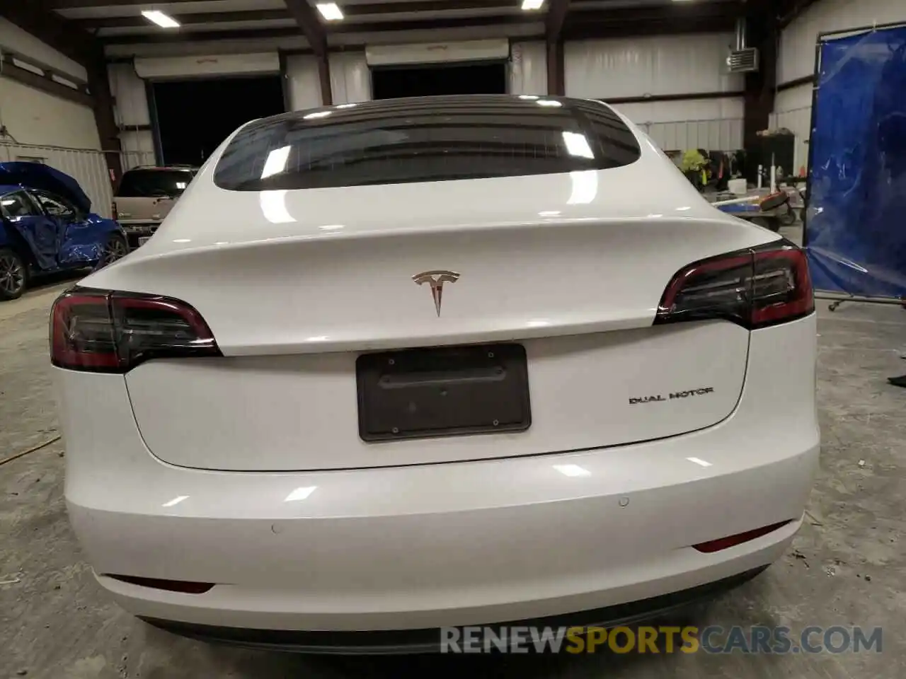 6 Photograph of a damaged car 5YJ3E1EB4KF191537 TESLA MODEL 3 2019