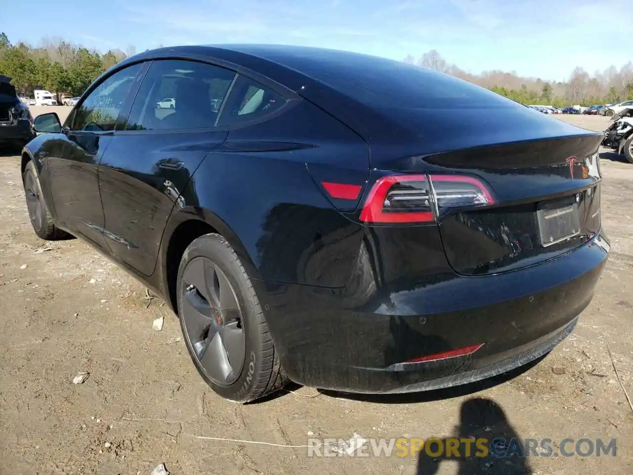 3 Photograph of a damaged car 5YJ3E1EB4KF193420 TESLA MODEL 3 2019