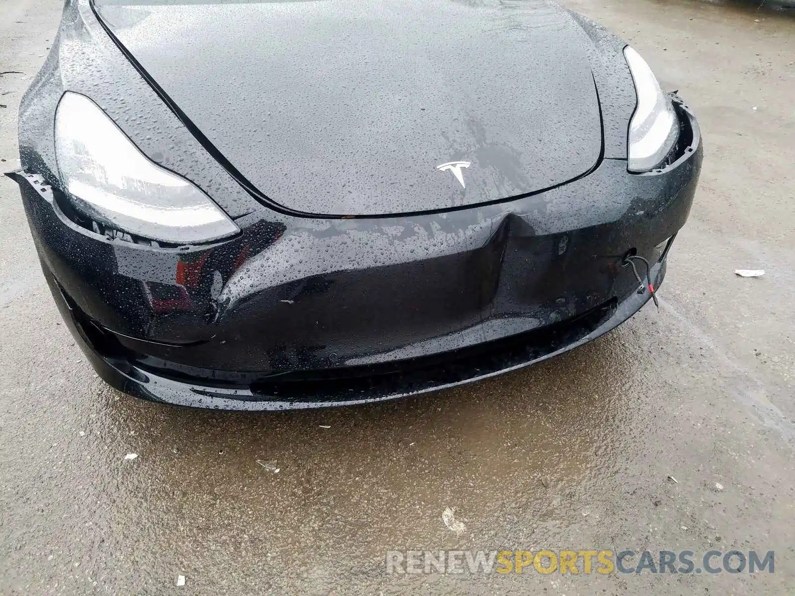 9 Photograph of a damaged car 5YJ3E1EB4KF194874 TESLA MODEL 3 2019