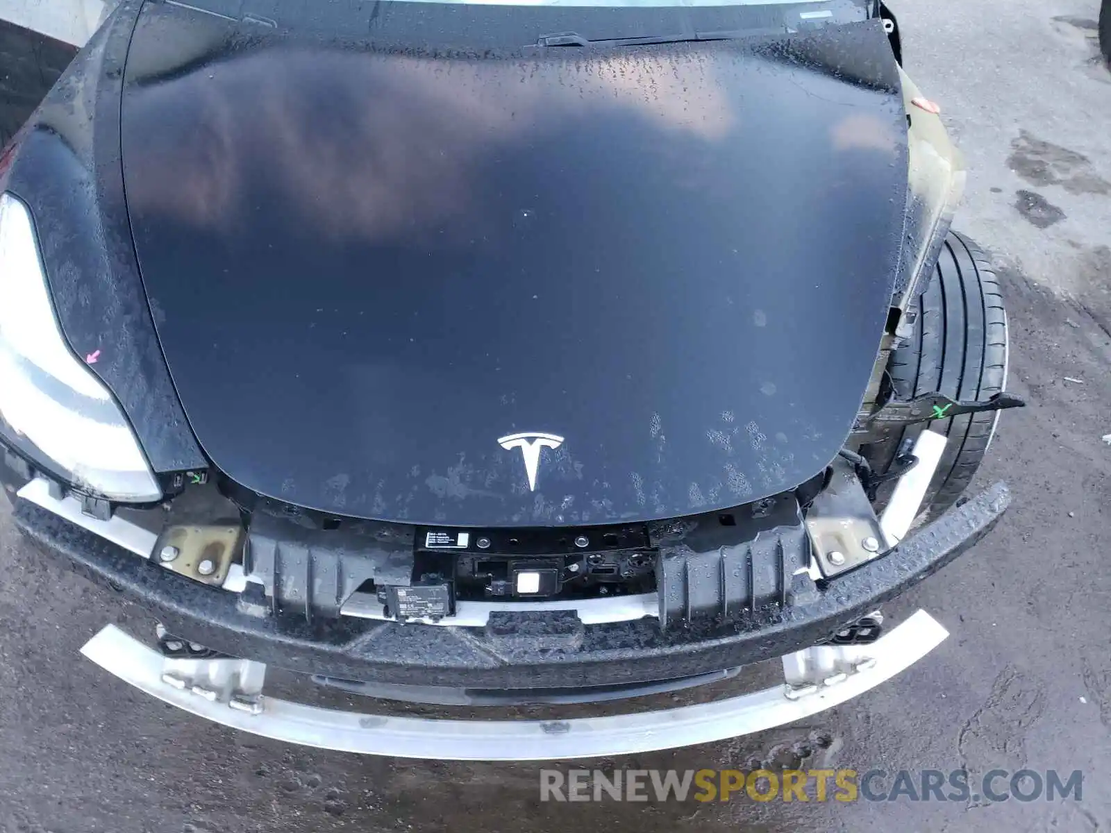 7 Photograph of a damaged car 5YJ3E1EB4KF237271 TESLA MODEL 3 2019