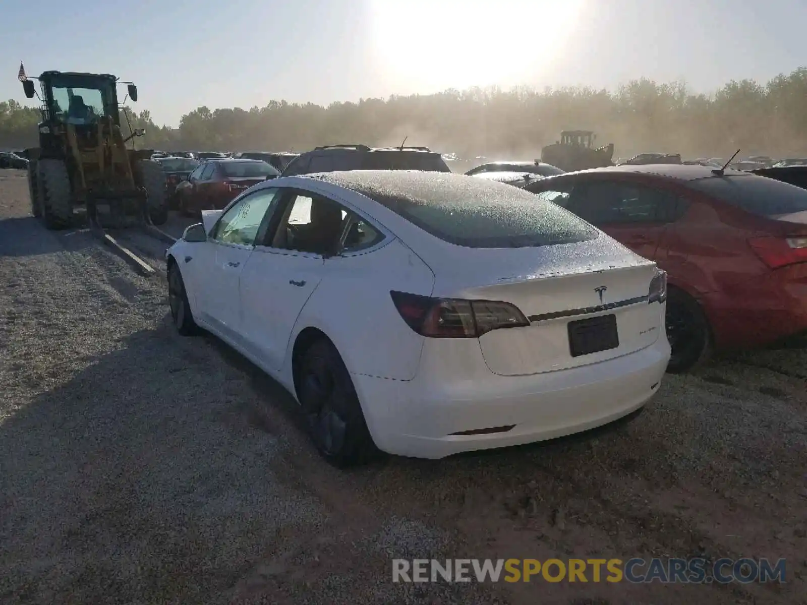 3 Photograph of a damaged car 5YJ3E1EB4KF359550 TESLA MODEL 3 2019