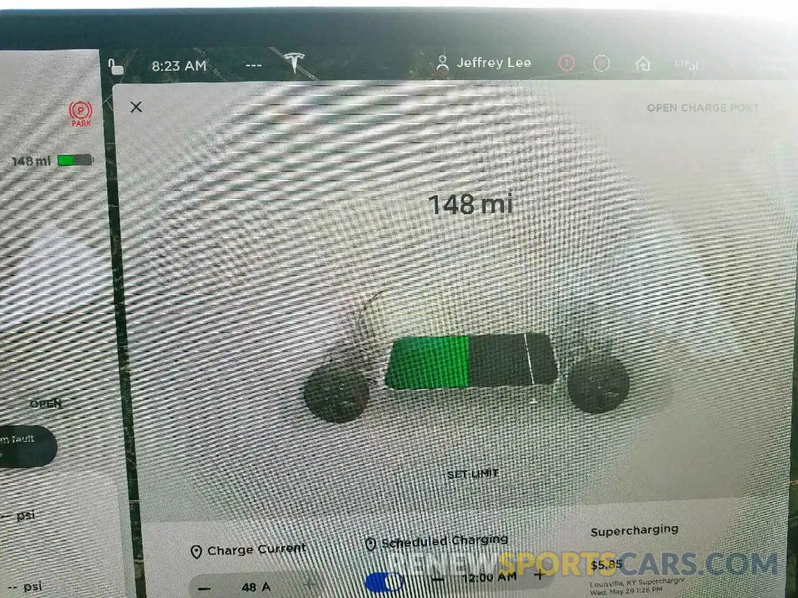 8 Photograph of a damaged car 5YJ3E1EB4KF359550 TESLA MODEL 3 2019