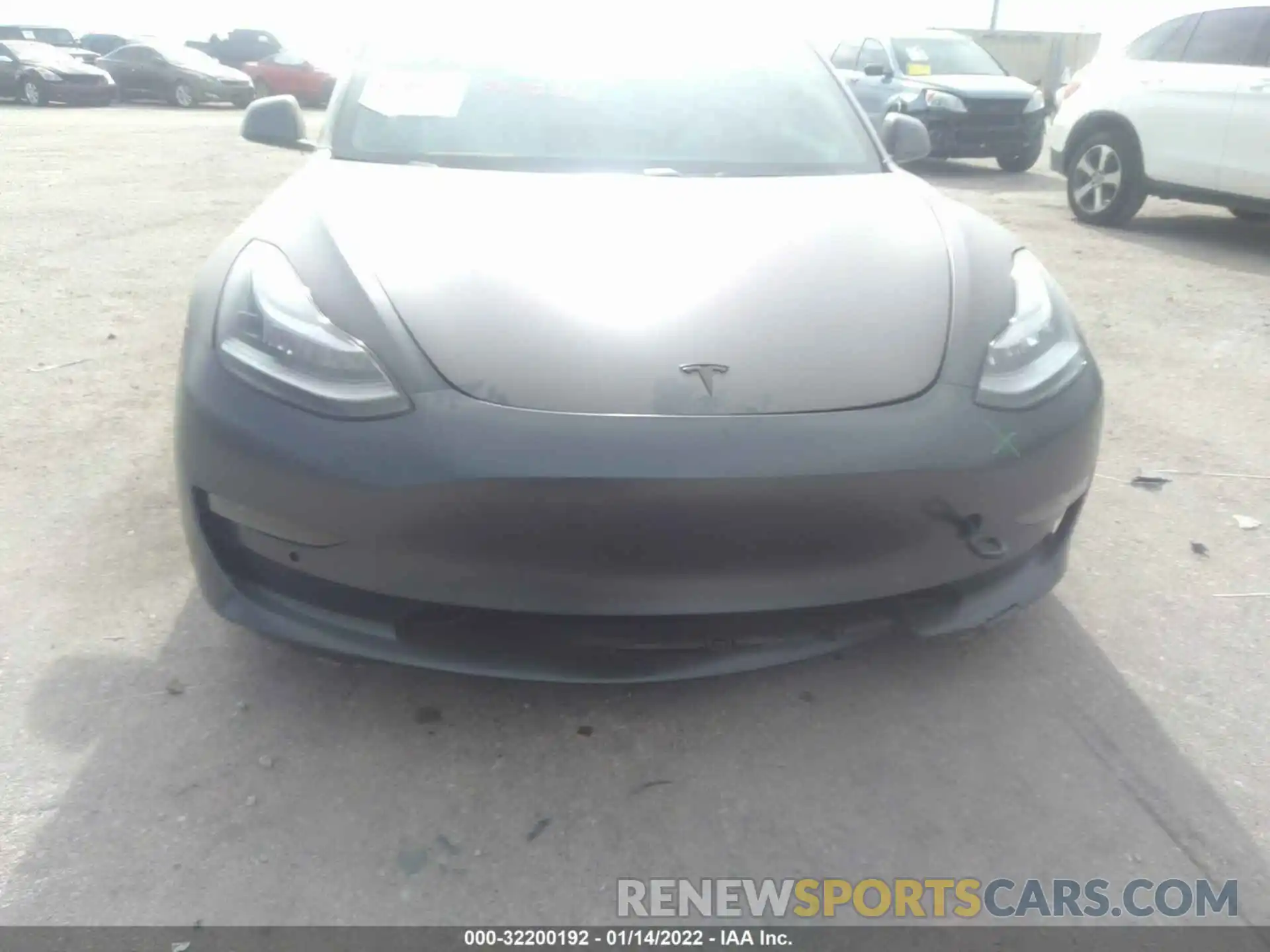 6 Photograph of a damaged car 5YJ3E1EB4KF367356 TESLA MODEL 3 2019