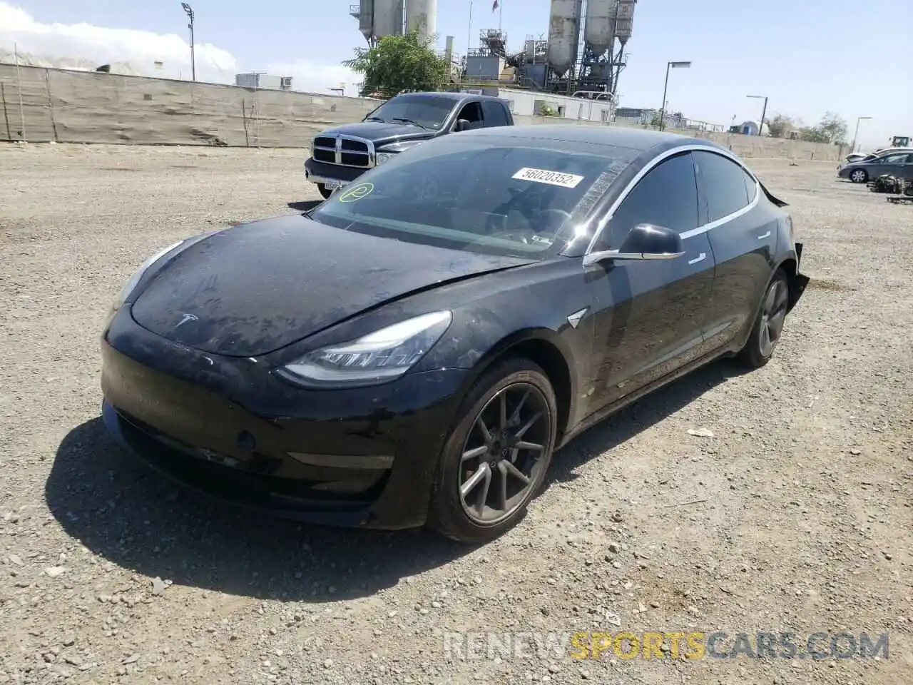 2 Фотография поврежденного автомобиля 5YJ3E1EB4KF385226 TESLA MODEL 3 2019