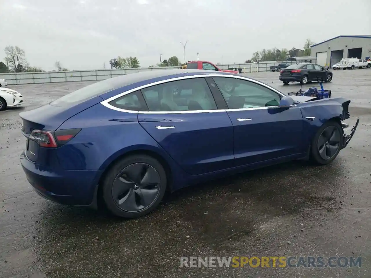 3 Фотография поврежденного автомобиля 5YJ3E1EB4KF391057 TESLA MODEL 3 2019