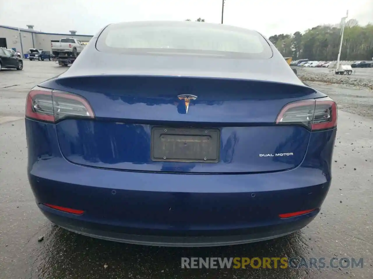 6 Photograph of a damaged car 5YJ3E1EB4KF391057 TESLA MODEL 3 2019