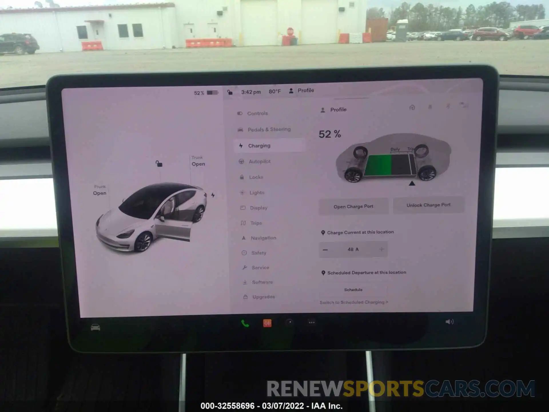 7 Photograph of a damaged car 5YJ3E1EB4KF407337 TESLA MODEL 3 2019